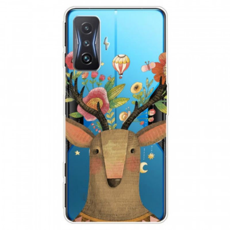 Capa De Celular Para Poco F4 GT Cervo Tribal