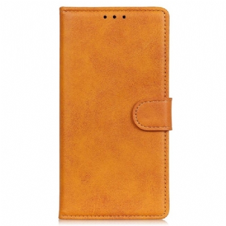 Capa Flip Para Poco F4 GT Couro Sintético Fosco