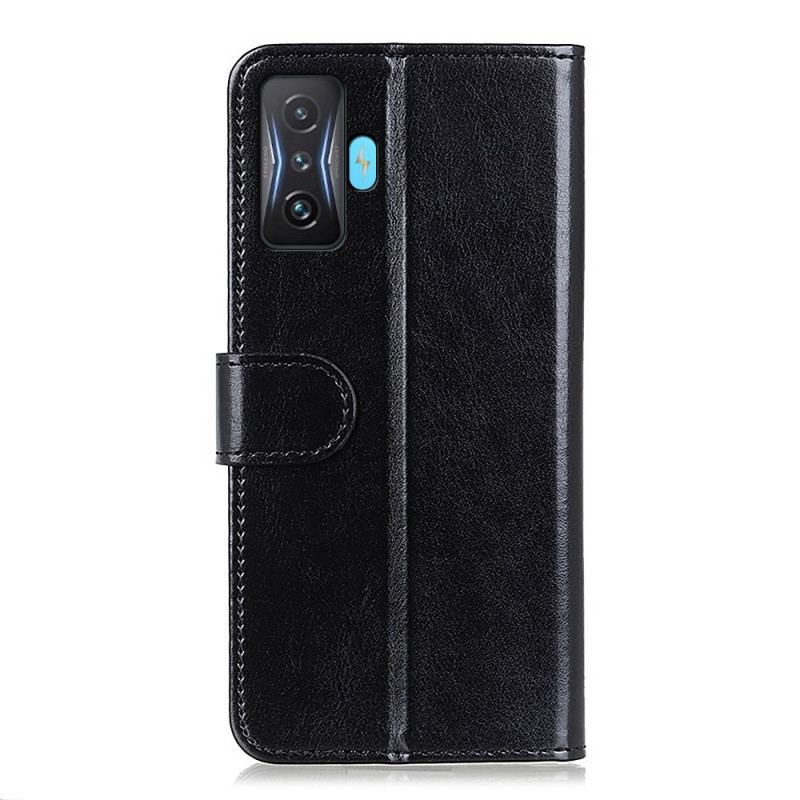 Capa Flip Para Poco F4 GT Frozen Finesse