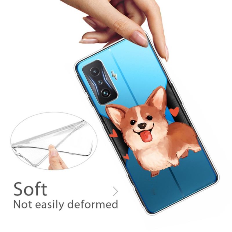 Capa Para Poco F4 GT Cachorro Transparente