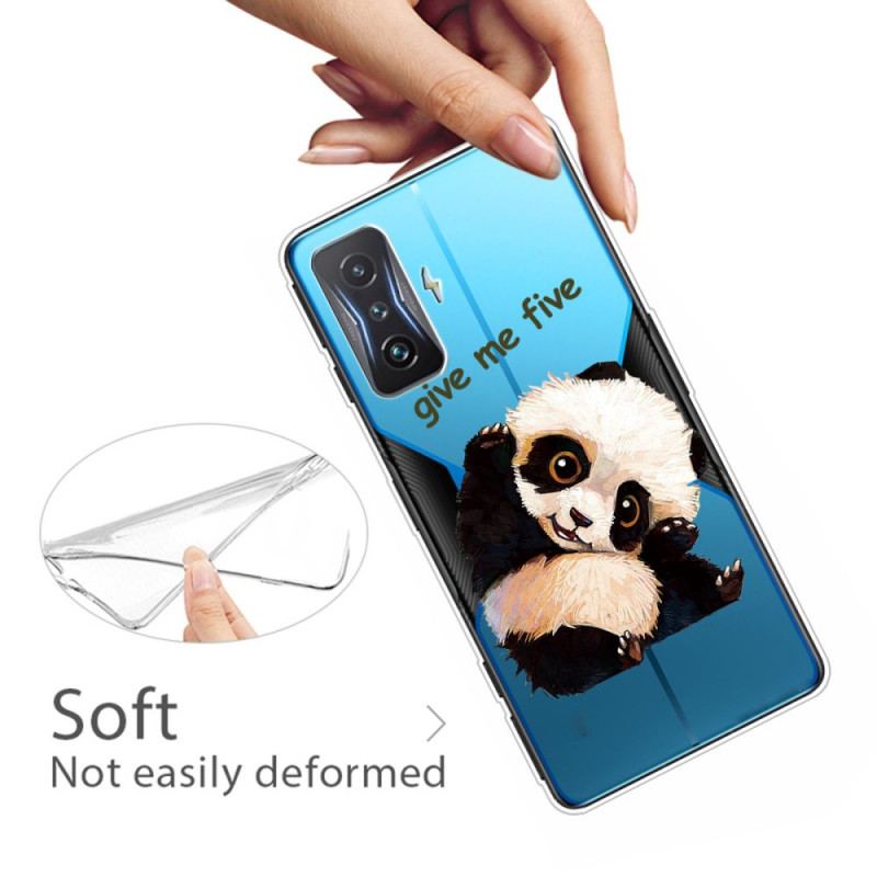 Capa Para Poco F4 GT Panda Me Dê Cinco