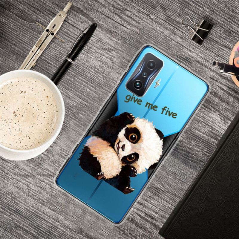 Capa Para Poco F4 GT Panda Me Dê Cinco