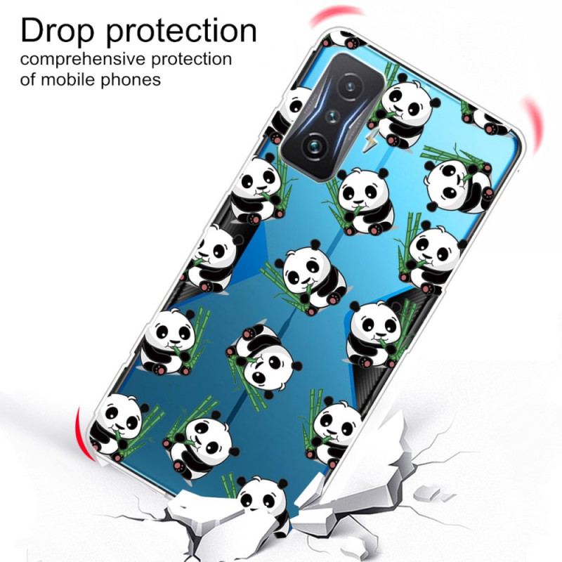 Capa Para Poco F4 GT Pequenos Pandas