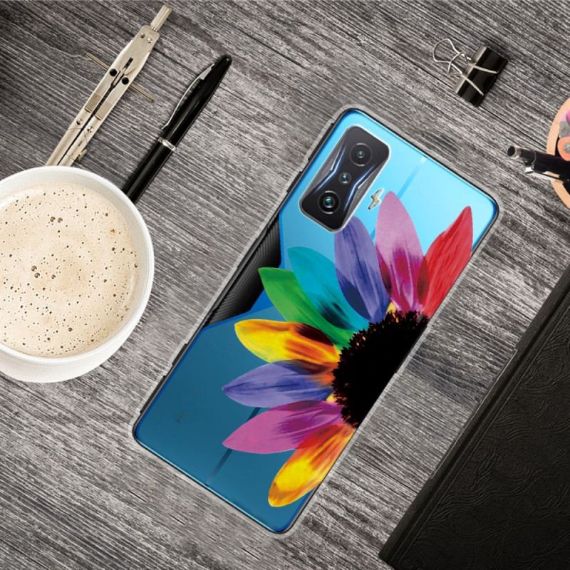 Capa Para Poco F4 GT Uma Flor