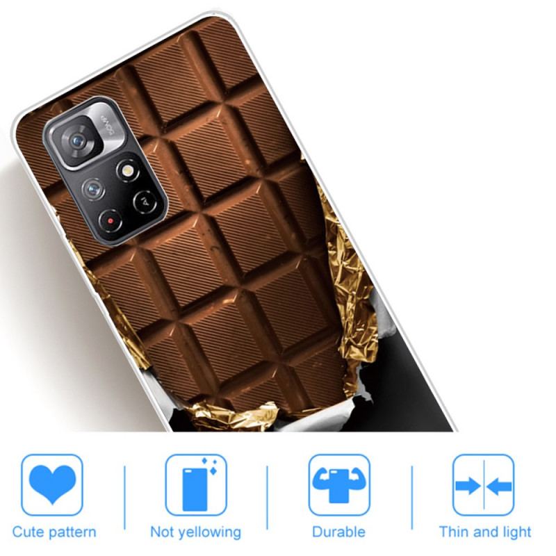 Capa De Celular Para Xiaomi Redmi Note 11 Pro Plus 5G Chocolate Flexível