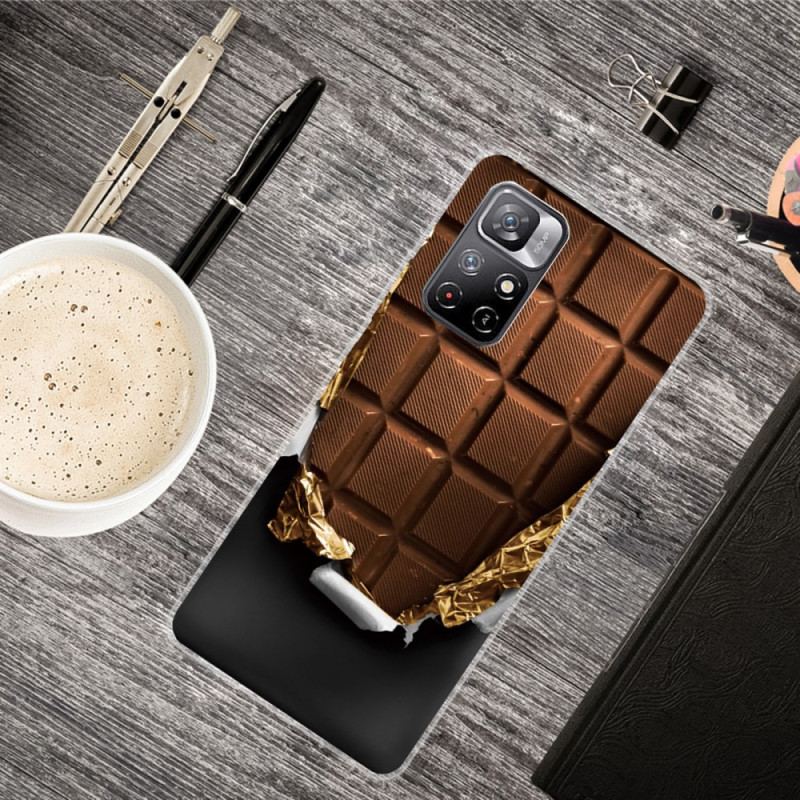 Capa De Celular Para Xiaomi Redmi Note 11 Pro Plus 5G Chocolate Flexível