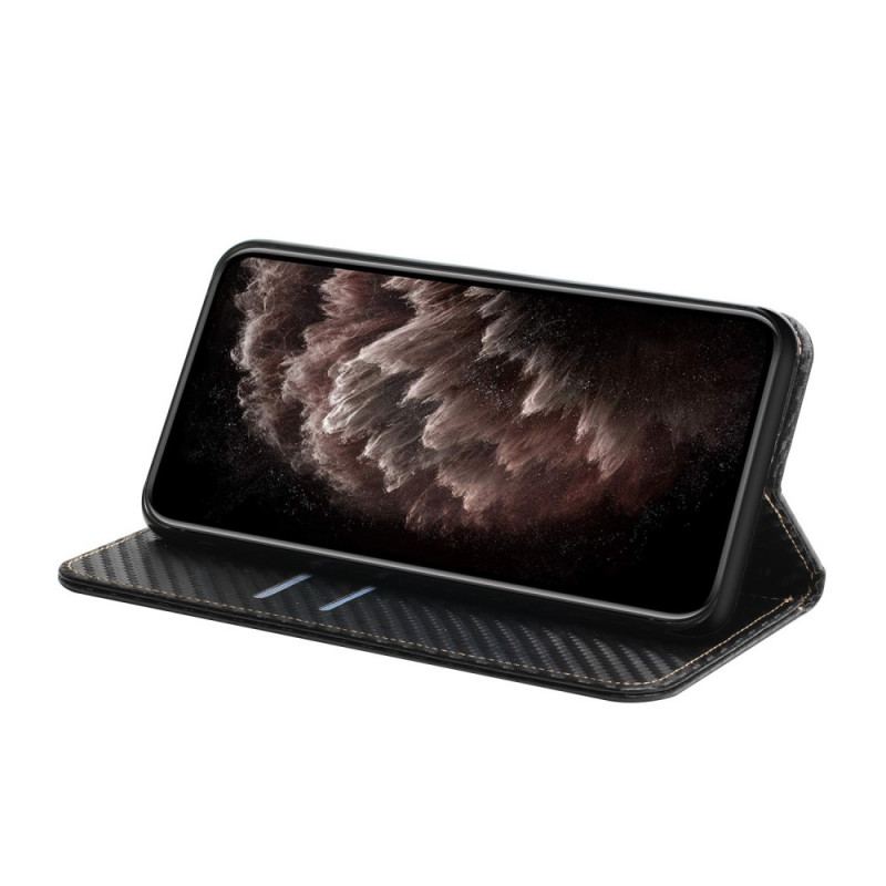 Capa De Celular Para Xiaomi Redmi Note 11 Pro Plus 5G De Cordão Flip Correia De Fibra De Carbono