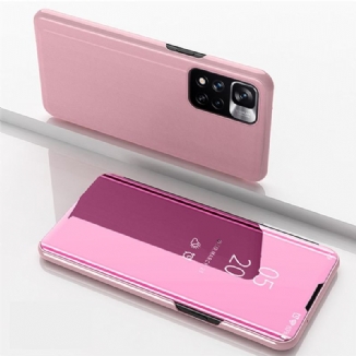Capa De Celular Para Xiaomi Redmi Note 11 Pro Plus 5G Espelho E Couro Sintético