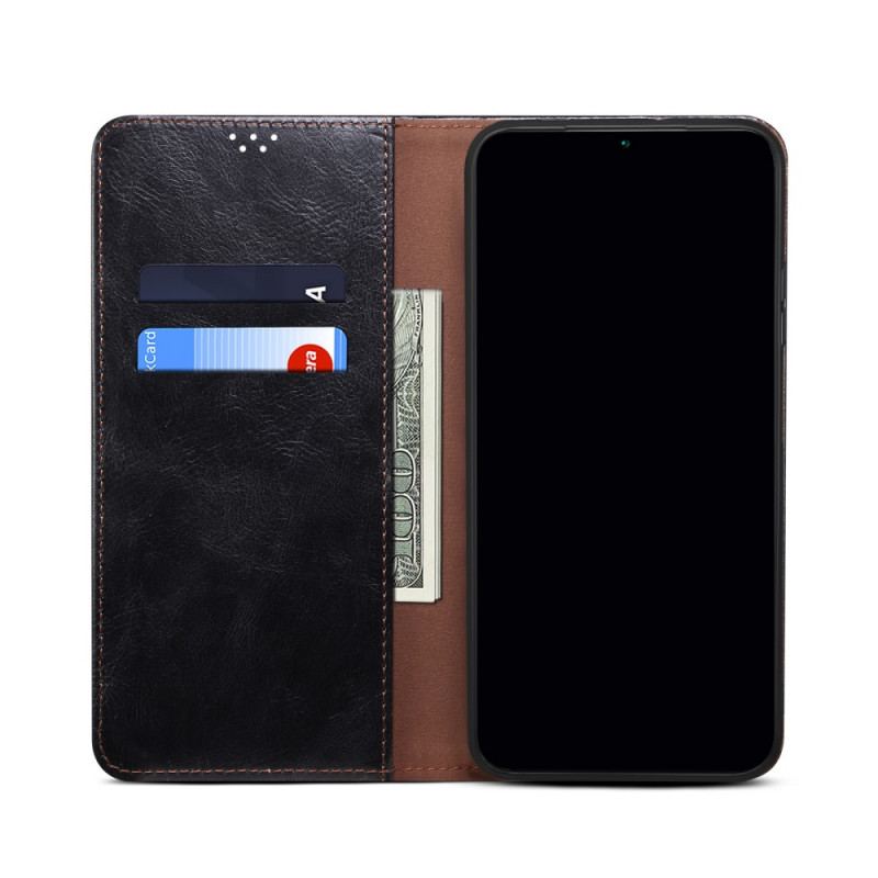 Capa De Celular Para Xiaomi Redmi Note 11 Pro Plus 5G Flip Couro Sintético Encerado