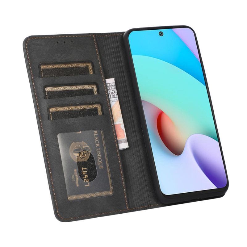 Capa De Celular Para Xiaomi Redmi Note 11 Pro Plus 5G Flip Estilo Linha Couro