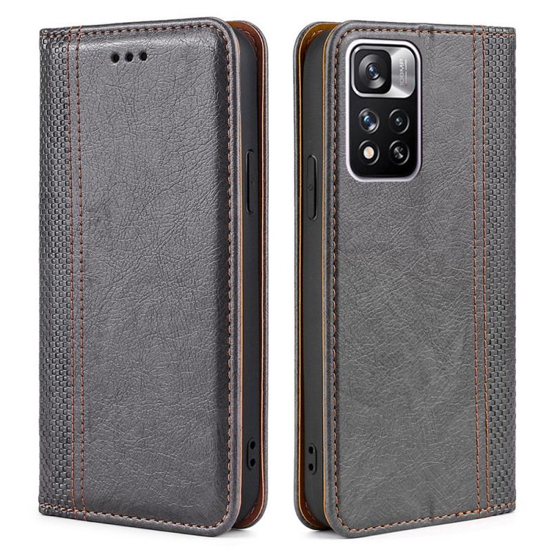 Capa De Celular Para Xiaomi Redmi Note 11 Pro Plus 5G Flip Estilo Vintage