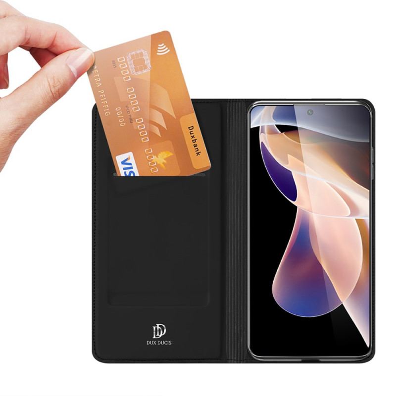 Capa De Celular Para Xiaomi Redmi Note 11 Pro Plus 5G Flip Skin Pro Series Dux Ducis