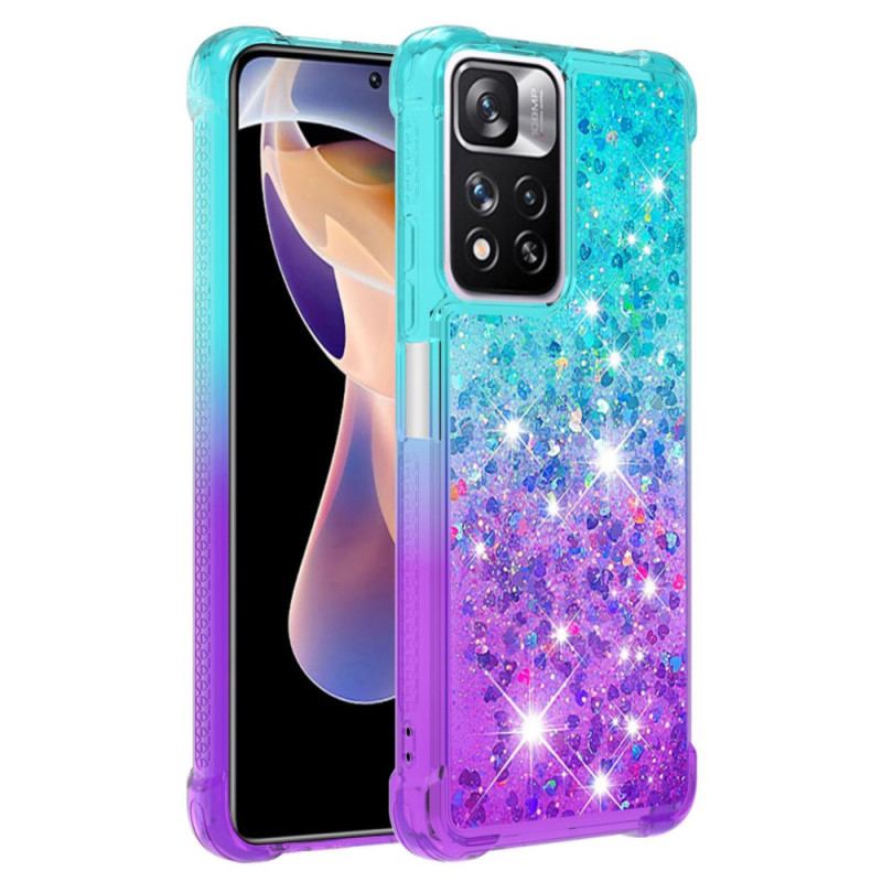 Capa De Celular Para Xiaomi Redmi Note 11 Pro Plus 5G Lantejoulas Coloridas