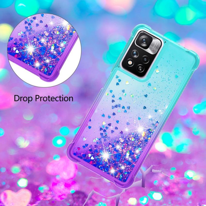 Capa De Celular Para Xiaomi Redmi Note 11 Pro Plus 5G Lantejoulas Coloridas