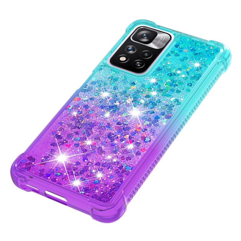 Capa De Celular Para Xiaomi Redmi Note 11 Pro Plus 5G Lantejoulas Coloridas