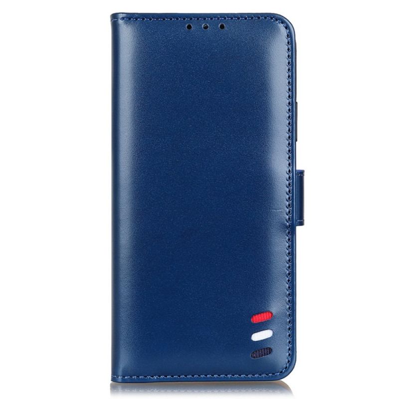 Capa Flip Para Xiaomi Redmi Note 11 Pro Plus 5G Efeito Couro Tricolor