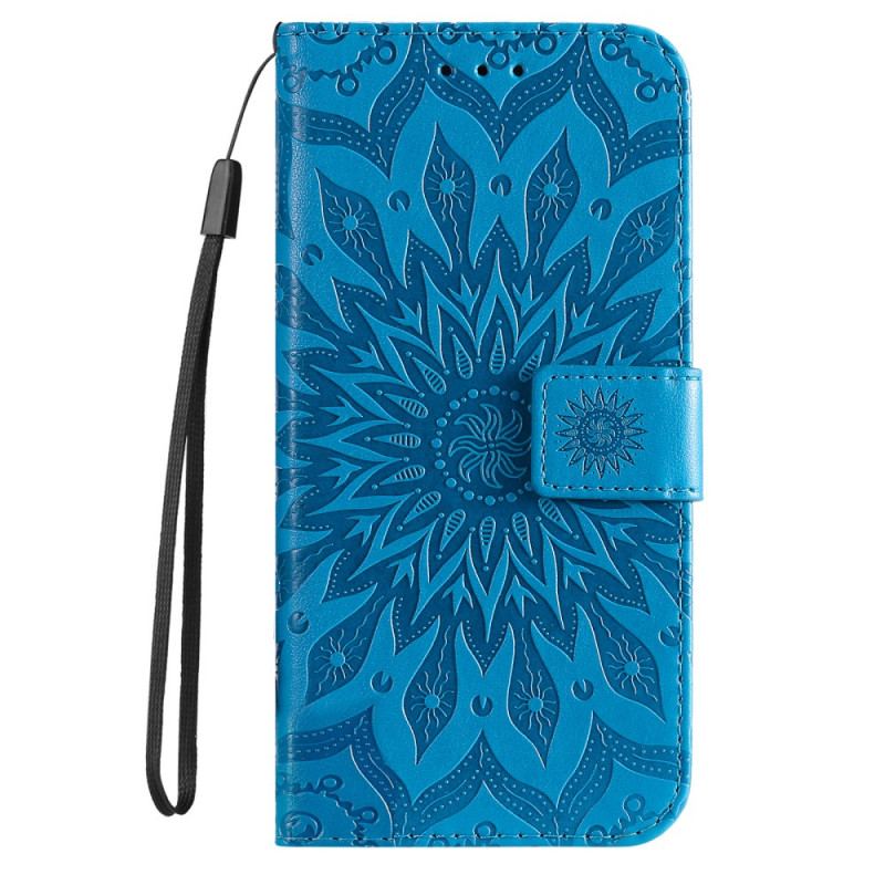 Capa Flip Para Xiaomi Redmi Note 11 Pro Plus 5G Flor Do Sol