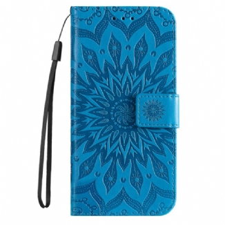 Capa Flip Para Xiaomi Redmi Note 11 Pro Plus 5G Flor Do Sol