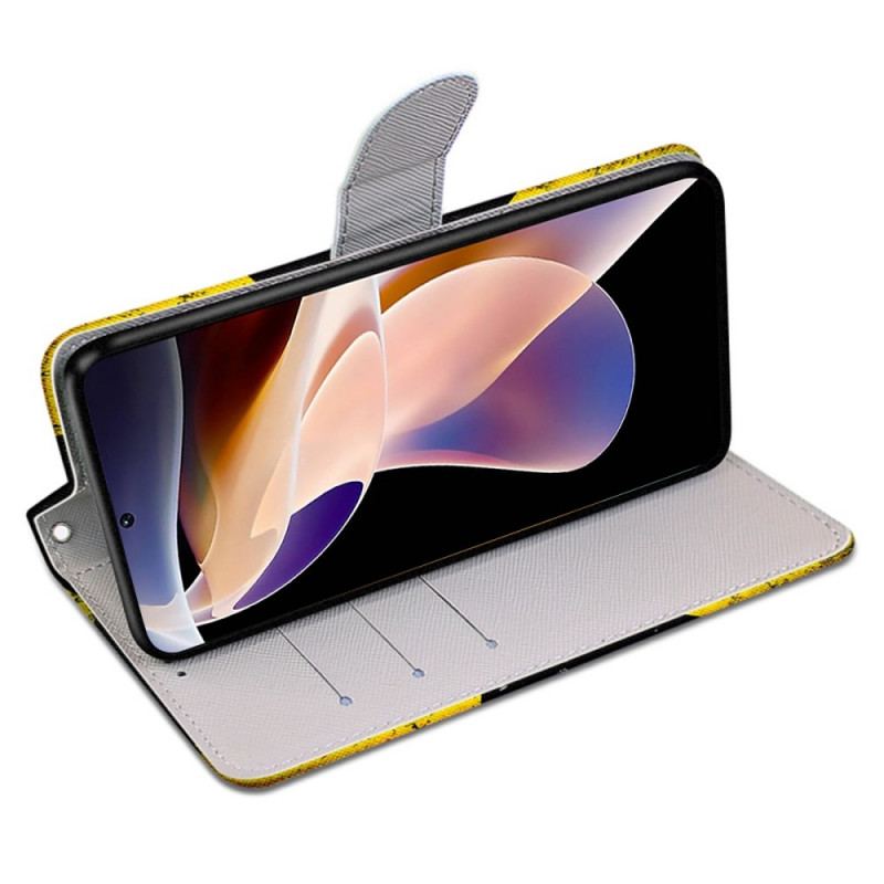 Capa Flip Para Xiaomi Redmi Note 11 Pro Plus 5G Perigo