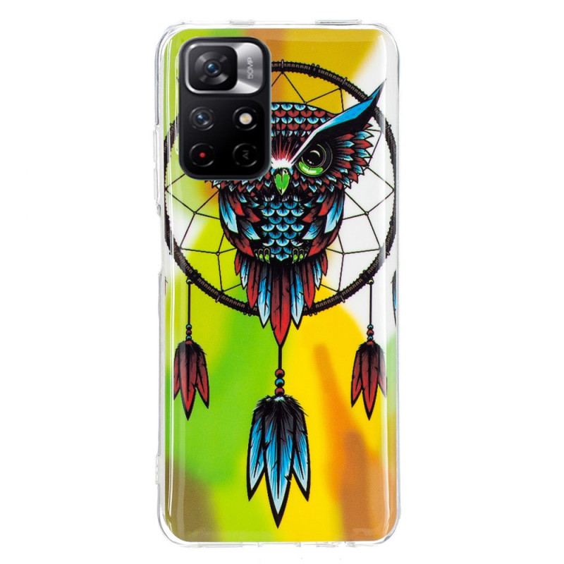 Capa Para Xiaomi Redmi Note 11 Pro Plus 5G Apanhador De Sonhos Fluorescente