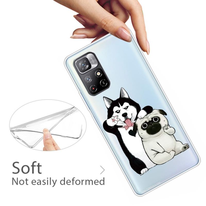 Capa Para Xiaomi Redmi Note 11 Pro Plus 5G Cachorros Engraçados