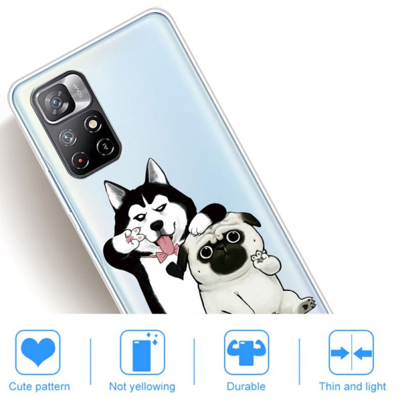 Capa Para Xiaomi Redmi Note 11 Pro Plus 5G Cachorros Engraçados