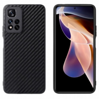 Capa Para Xiaomi Redmi Note 11 Pro Plus 5G Fibra De Carbono