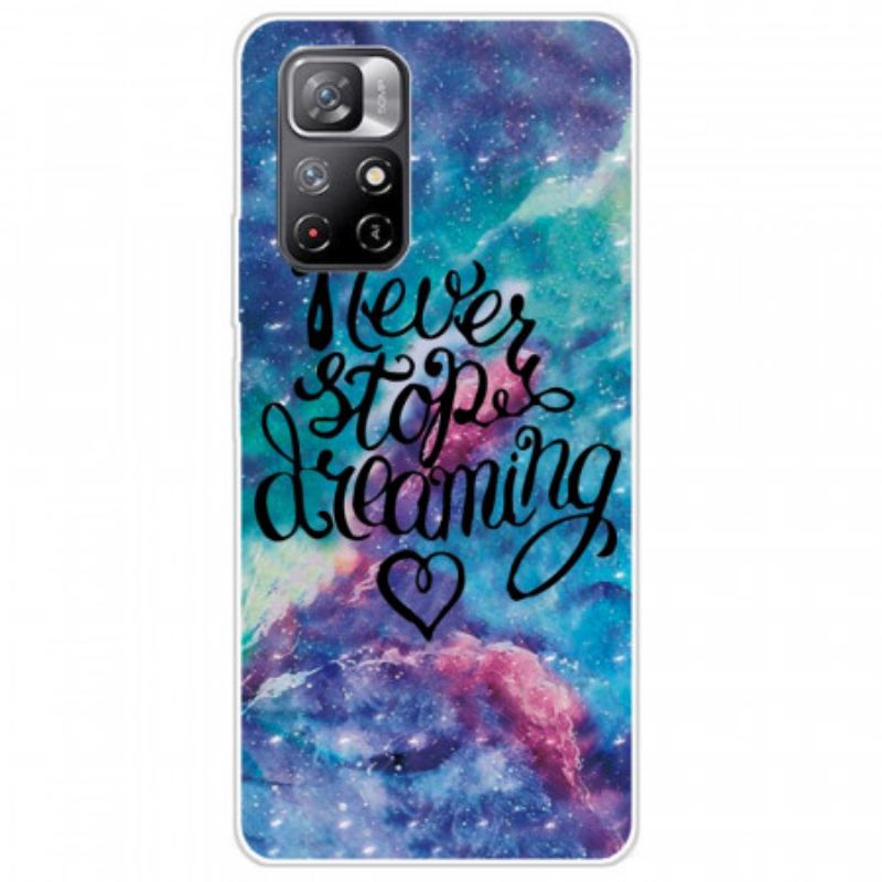 Capa Para Xiaomi Redmi Note 11 Pro Plus 5G Nunca Pare De Sonhar
