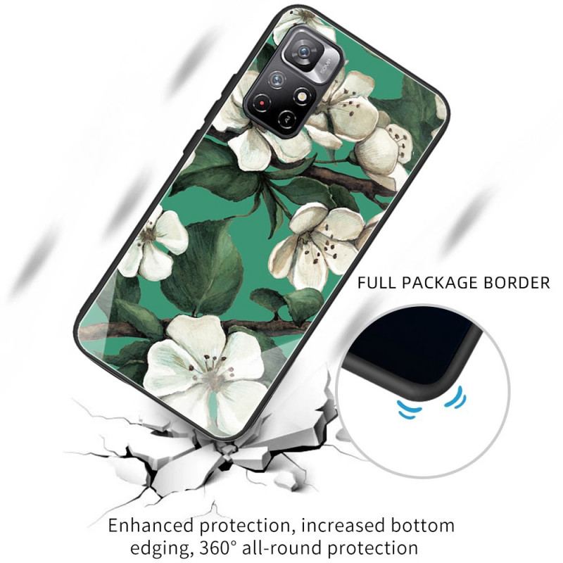 Capa Para Xiaomi Redmi Note 11 Pro Plus 5G Ramo De Vidro Temperado