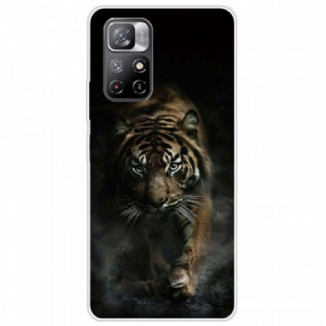 Capa Para Xiaomi Redmi Note 11 Pro Plus 5G Tigre Flexível