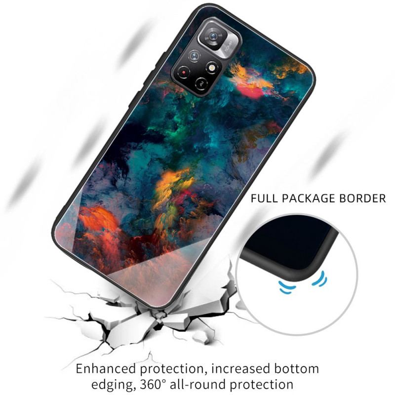 Capa Para Xiaomi Redmi Note 11 Pro Plus 5G Vidro Temperado Celeste