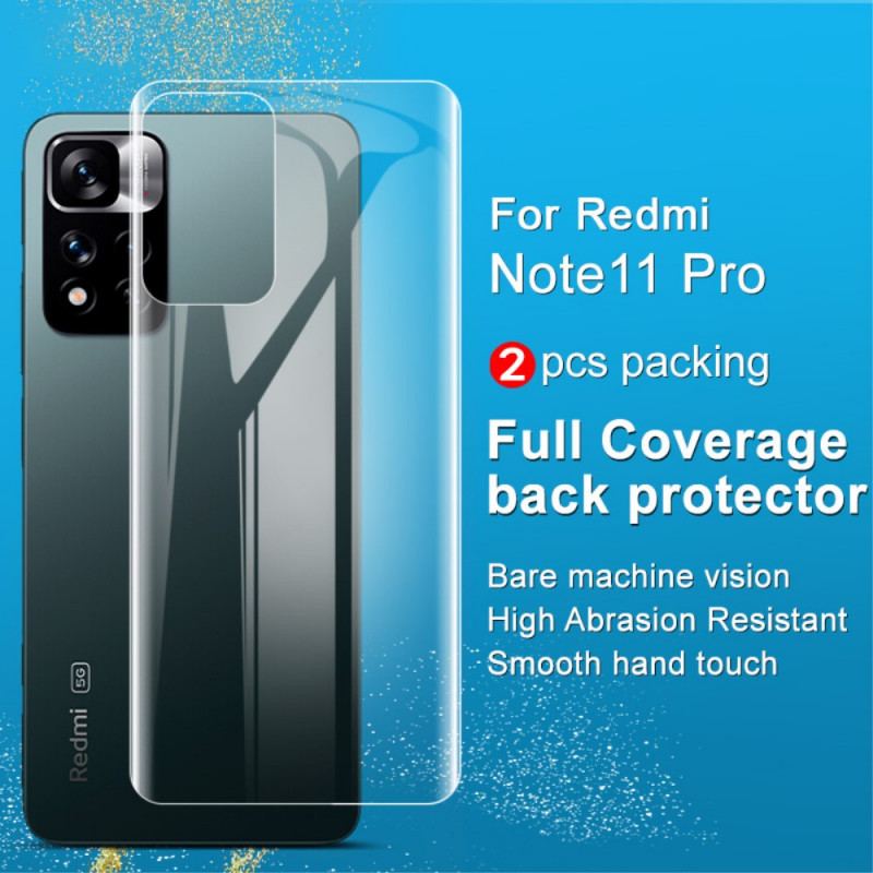 Tela Xiaomi Redmi Note 11 Pro Plus 5G E Película De Proteção Traseira