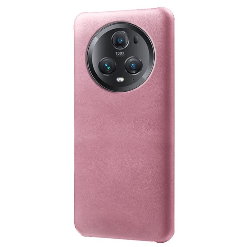 Capa Para Honor Magic 5 Pro Efeito Couro