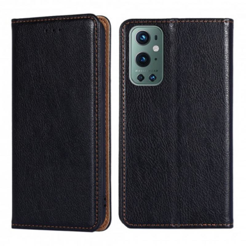 Capa De Celular Para OnePlus 9 Pro Flip Cor Pura