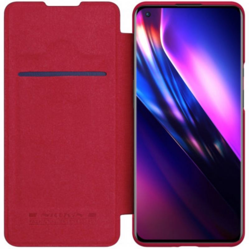 Capa De Celular Para OnePlus 9 Pro Flip Série Nillkin Qin