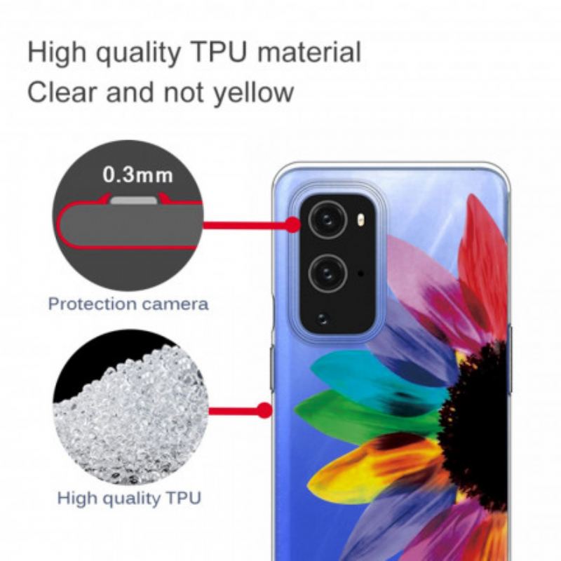 Capa Para OnePlus 9 Pro Flor Colorida