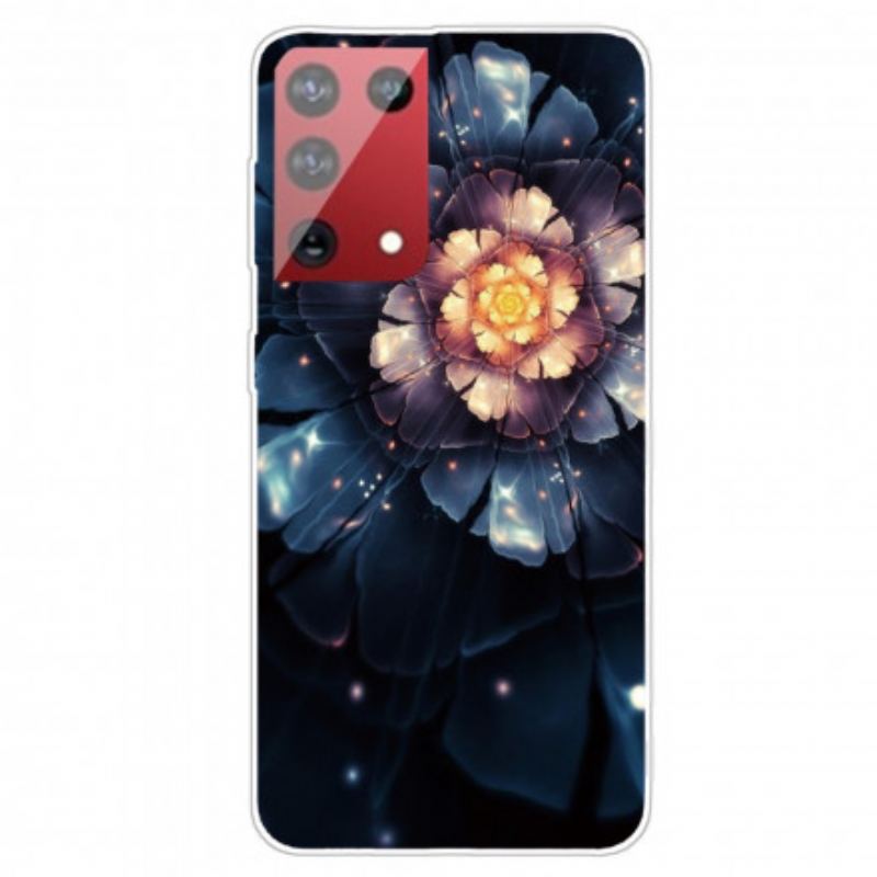 Capa Para OnePlus 9 Pro Flores Flexíveis