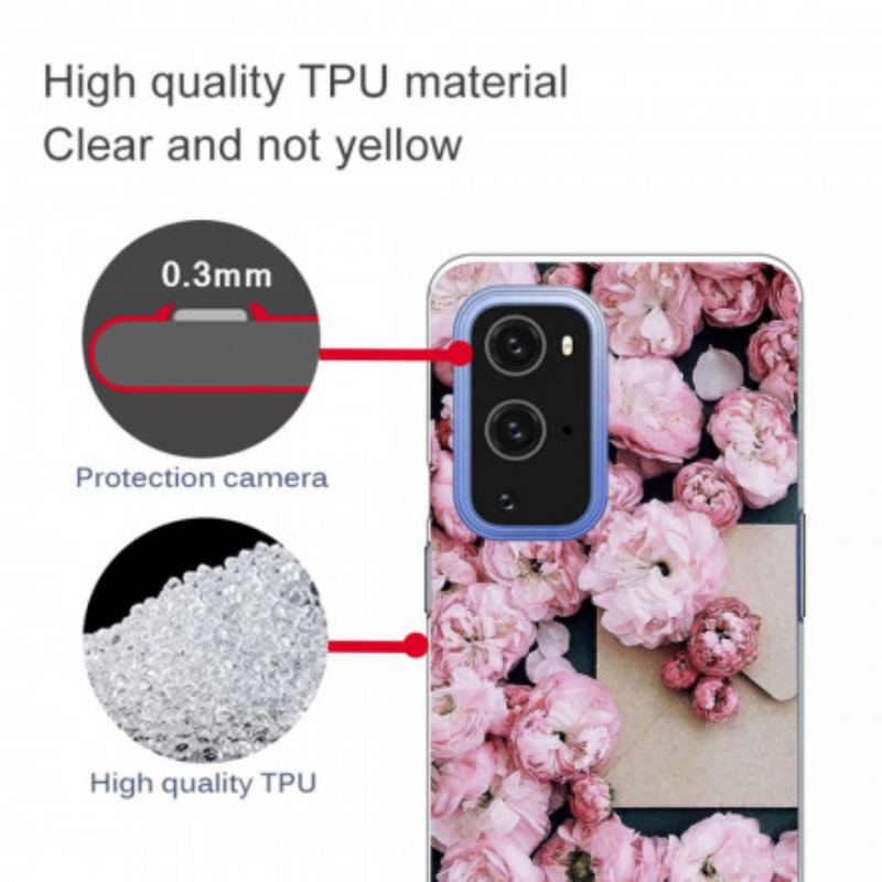 Capa Para OnePlus 9 Pro Flores Intensas