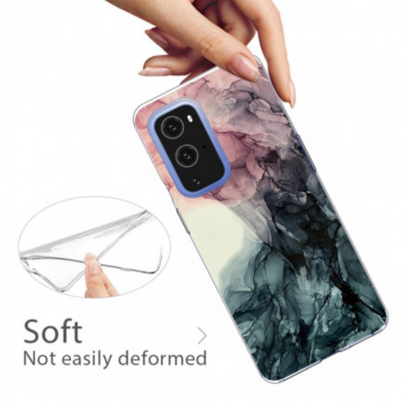 Capa Para OnePlus 9 Pro Mármore Colorido