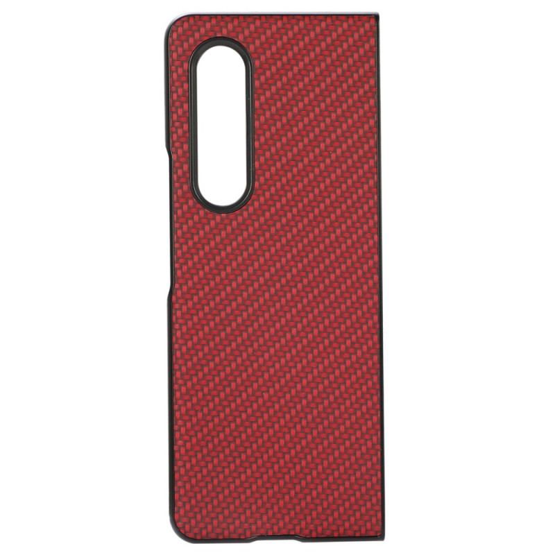 Capa De Celular Para Samsung Galaxy Z Fold 4 Fibra De Carbono