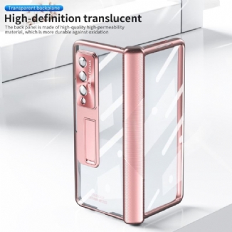 Capa De Celular Para Samsung Galaxy Z Fold 4 Vidro Temperado Transparente E Dobradiça