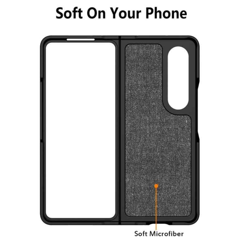 Capa Para Samsung Galaxy Z Fold 4 Aço Inoxidável