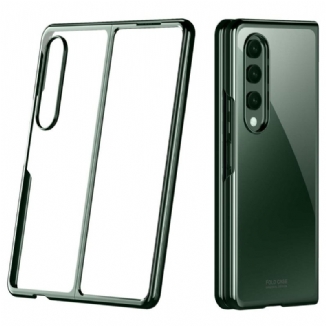 Capa Para Samsung Galaxy Z Fold 4 Discreto Metálico