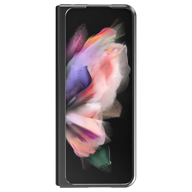Capa Para Samsung Galaxy Z Fold 4 Lc. Couro Sintético Macio Imeeke