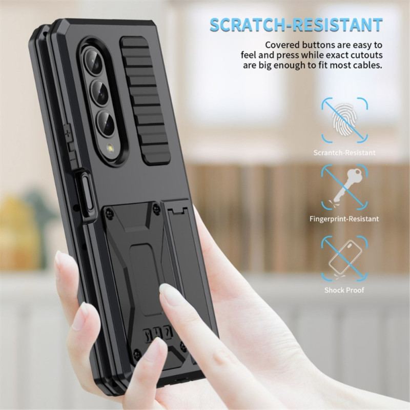 Capa Para Samsung Galaxy Z Fold 4 Materiais Triplos Ultra-resistentes