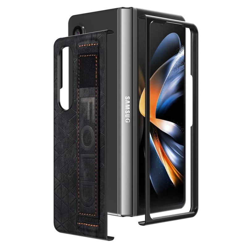 Capa Para Samsung Galaxy Z Fold 4 Suporte Para Caneta Suzanne