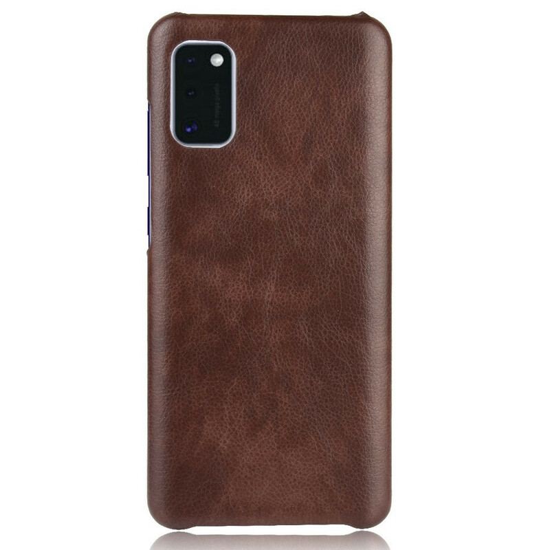 Capa De Celular Para Samsung Galaxy A41 Efeito Couro De Desempenho Lichia