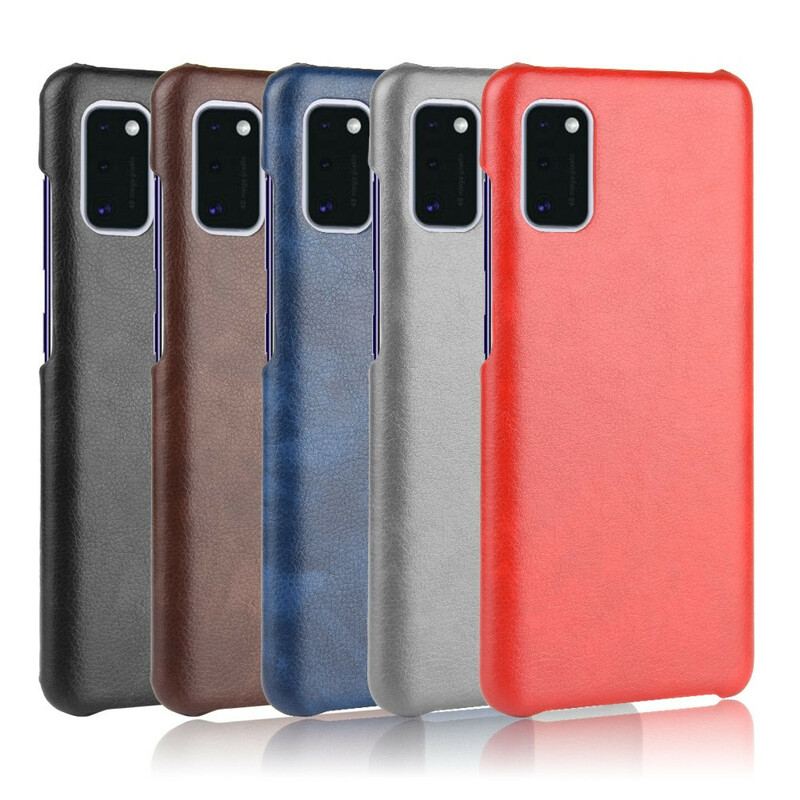 Capa De Celular Para Samsung Galaxy A41 Efeito Couro De Desempenho Lichia