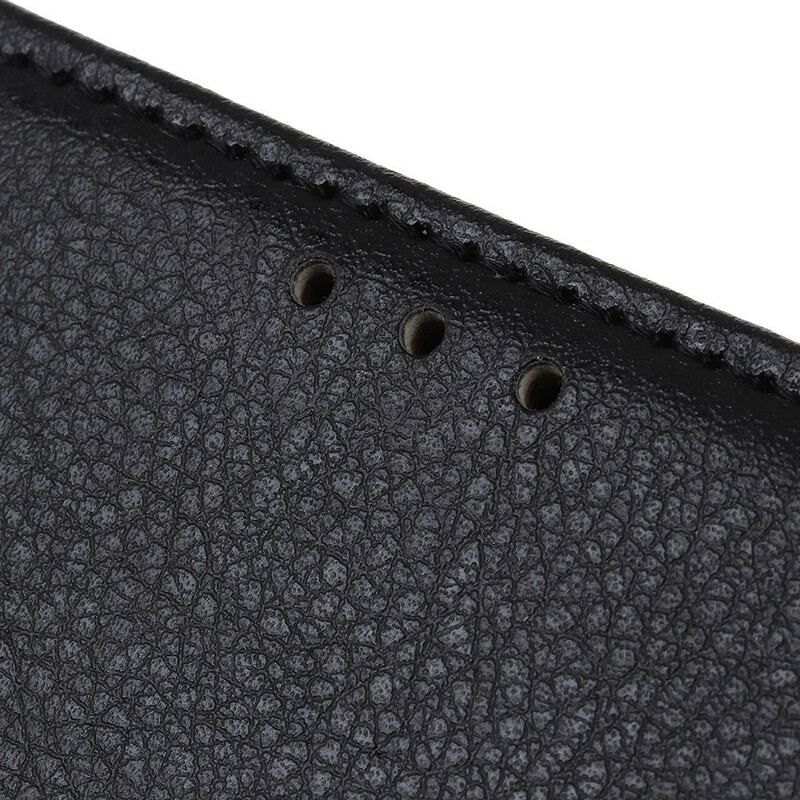 Capa Flip Para Samsung Galaxy A41 Mais Couro Sintético Retrô