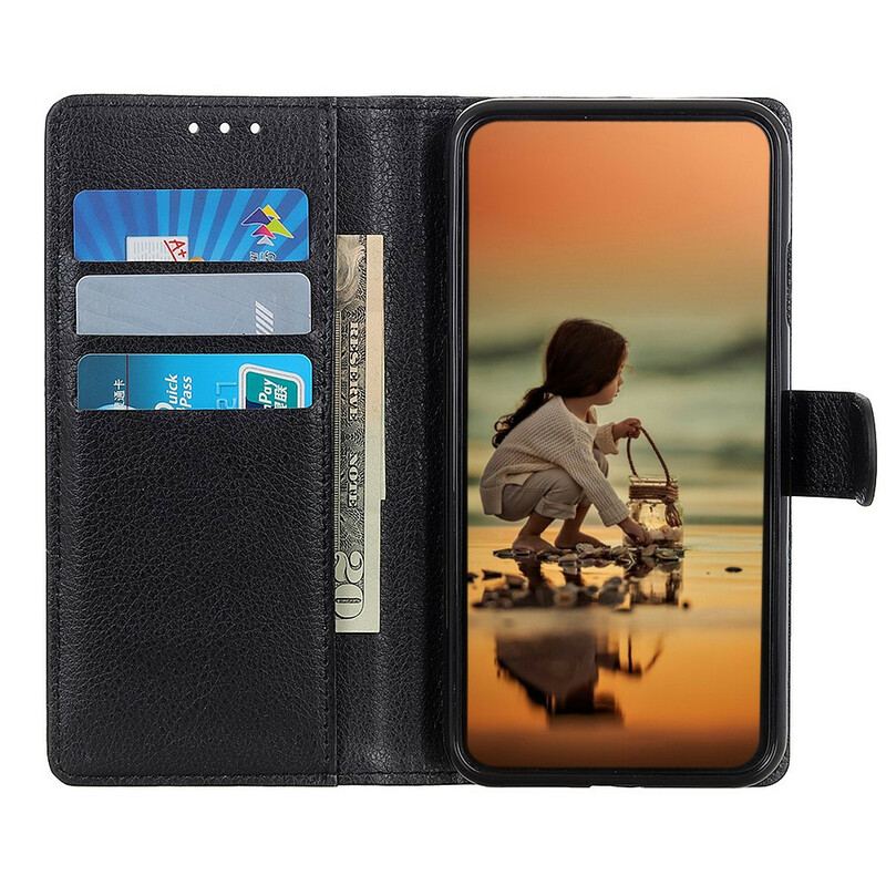 Capa Flip Para Samsung Galaxy A41 Mais Couro Sintético Retrô